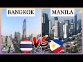 BANGKOK(THAILAND) VS.  MANILA(PHILIPPINES)