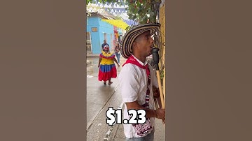 Spending $20 in Cartagena Colombia
