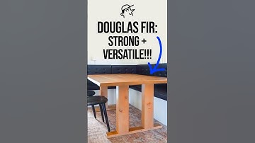 DOUGLAS FIR: 🌲💪  Strong & Versatile