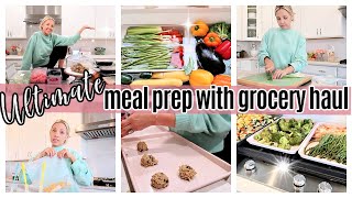 *NEW* ULTIMATE MEAL PREP + GROCERY HAUL // COOK WITH ME 2021 // TIFFANI BEASTON HOMEMAKING 2020 SAHM