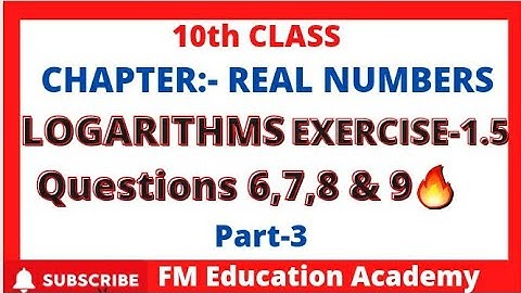 TS 10th class Real Numbers Exercise 1.5 question 6,7 ,8 and 9