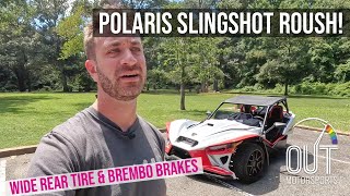 First Time Driving a Polaris Slingshot! Roush Edition MANUAL Review