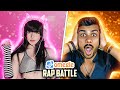 Epic rap battle natalie uwu vs indian rizzler