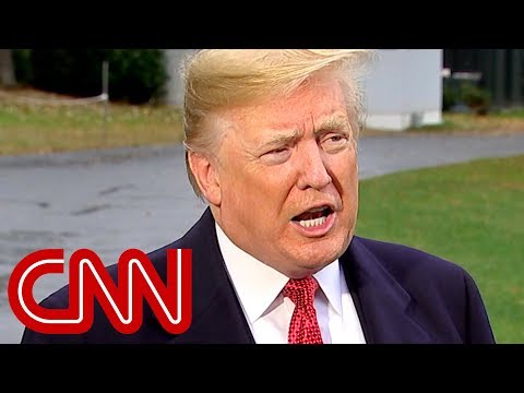 Trump reacts to heated exchange with CNN's Jim Acosta