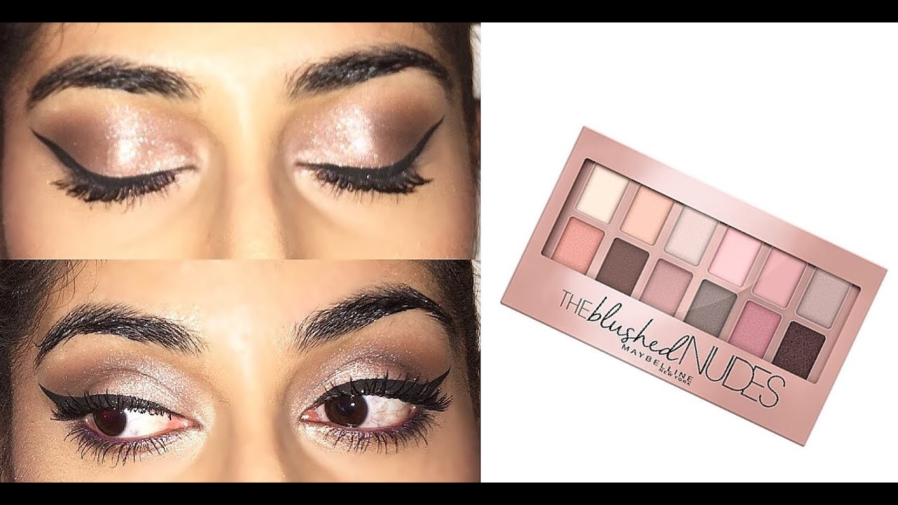 Ideal Maybelline Blushed Nudes Tutorial Pic