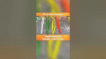 Bóng nhựa đựng trong túi lưới đa năng/Nongnghiepthanhha.vn #shorts