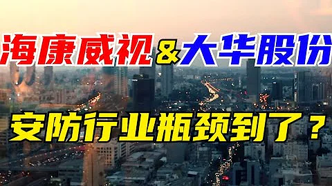 海康威視&大華股份，安防行業瓶頸到了？ - 天天要聞