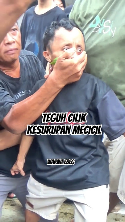 Teguh Cilik kesurupan mecicil #jaranan #teguhcilik #jarananlucu #ebegbanyumasan #ebegkebumen