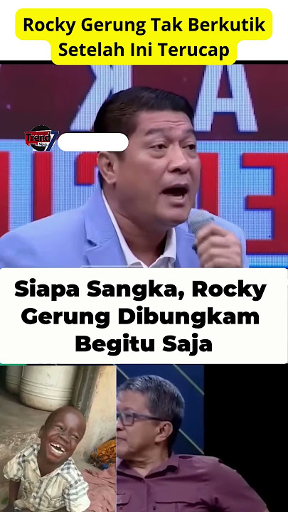 Kalimat Ini Bikin Rocky Gerung Terdiam... #rockygerung