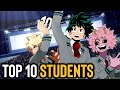 Future Top 10 Student Hero Billboard Chart! - My Hero Academia