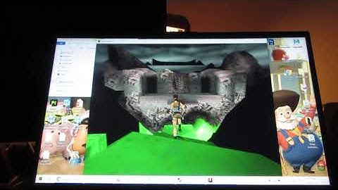 "Tomb Raider 2" Walkthrough Part 63 (Level 16 Floating Islands-Part 2 of 5) (Read Description)