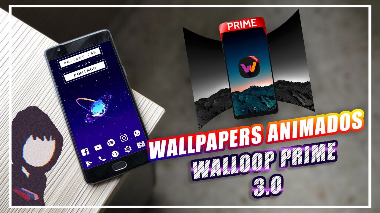 WALLPAPERS ANIMADOS, WALLOOP PRIME 3.0 [S R X] - YouTube