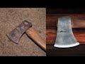 RESTORING A OLD SANDVIX AXE - Day 1 of 10