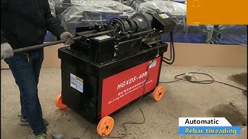 Threading machine rebar threading machine rebar threading line