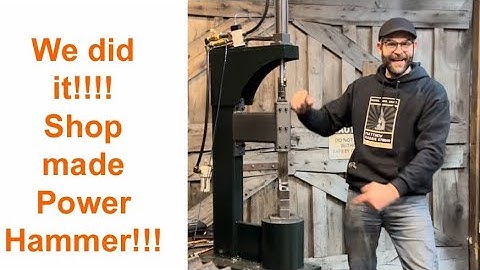 Building a 15 lb. Bulldog Air Hammer!