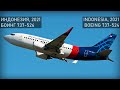 Джакарта. Боинг 737-500. 9 января 2021 года. Jakarta. Boeing 737-500. Air Disaster Reconstruction.