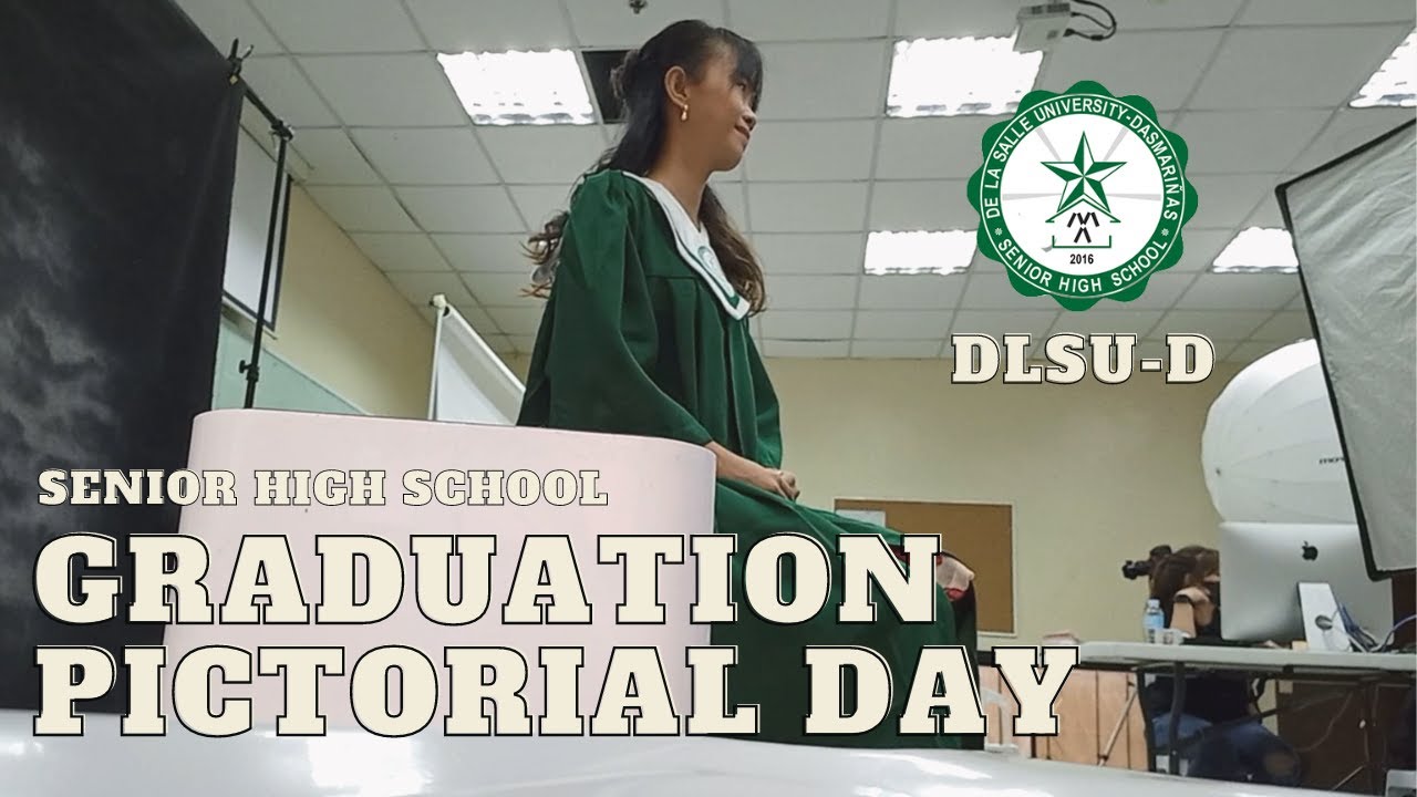 SHS Graduation Pictorial Day at DLSU-D - YouTube