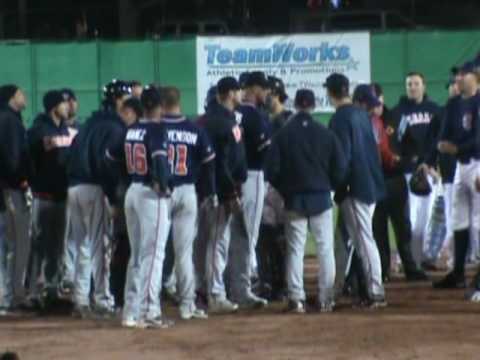 Victoria Seals vs. Edmonton Capitals Brawl