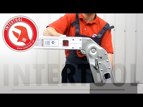 Алюминиевые лестницы трансформер INTERTOOL LT-0028, LT-0030, LT-0029