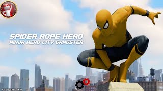 🕸️Spider Man Rope Hero - Gangster New York City Android Gameplay screenshot 3