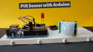PIR Motion sensor with arduino| Motion Detector