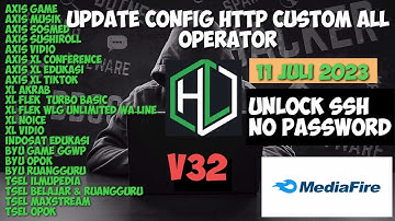 UPDATE CONFIG HC All OPERATOR  11 July  2023 | No Password | UNLOCK SSH