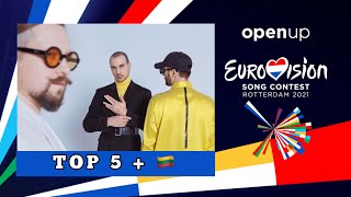 Eurovision 2021 | My Top 5 | New: 🇱🇹