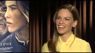Hilary Swank on 'The Homesman,' Tommy Lee Jones & Oscars