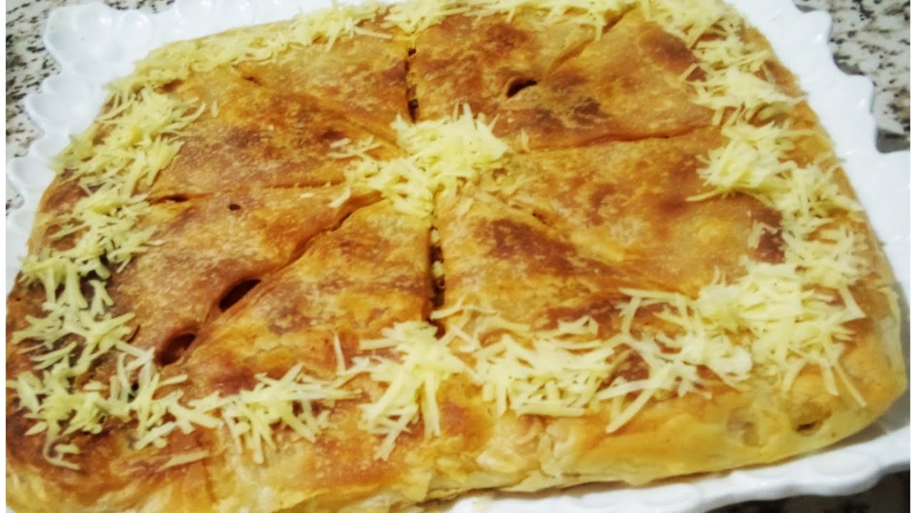 مسمنة معمرة في الفرن مورقة ومقرمشة بمذاق البسطيلة بعجينة سحرية بدون دلك