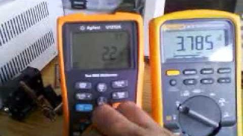 Switch issue on low impedance mode Agilent u1272a