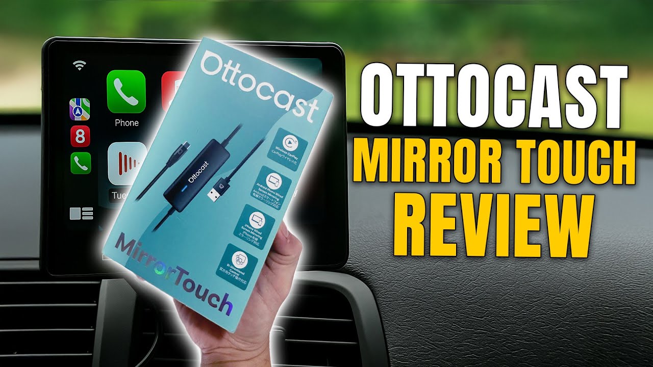 Make your car smarter with this! OTTOCAST MIRROR TOUCH - YouTube