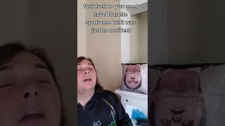 My life with Tourettes Syndrome 🤣 #shorts #tourettes #comedy #funny