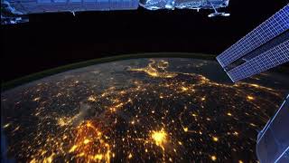 All Alone in the Night - Time lapse footage of the Earth as seen from the ISS