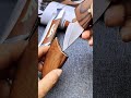 I received two #Mandarin Duck Double Knives #Fruit Knife #Meat Knife #Boning and Cutting #Knife #yt