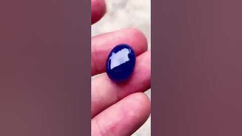 blu saphire chất mịn tít xanh thông đèn #love #tetnaylanhat #ruby