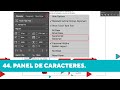 Curso COMPLETO Profesional de Illustrator CC. Clase 44. El panel de carácter.