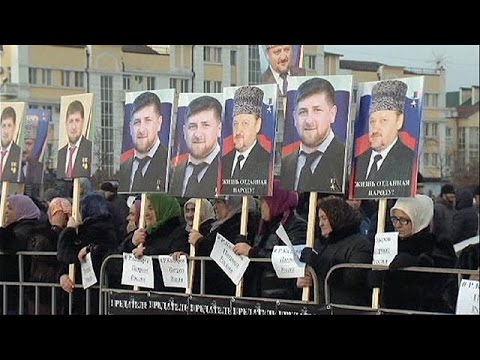 Çeçenistan'da Kadirov yanlısı gösteri