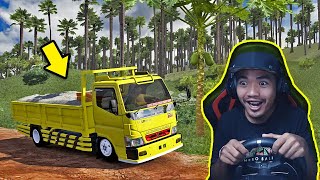 TRUK MENGANTAR PASIR DI JALUR DESA - ETS2