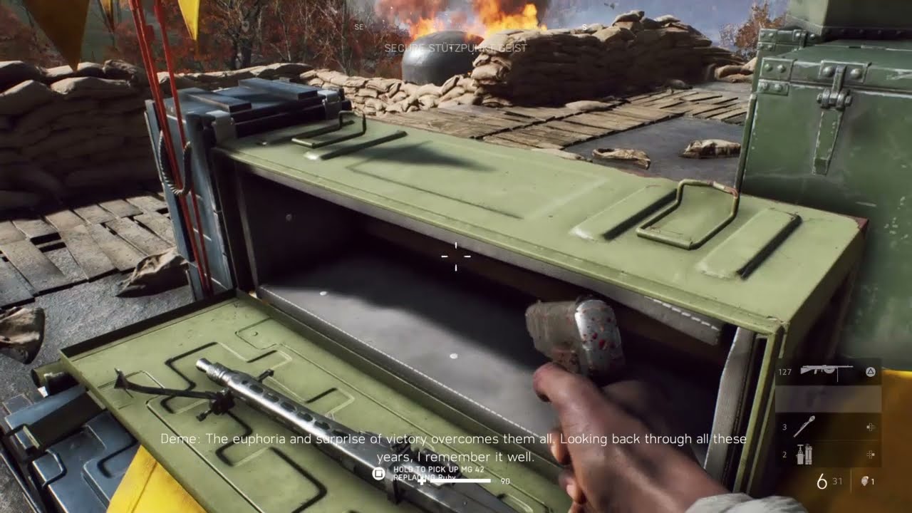 Hold Stutzpunkt Geist Battlefield 5