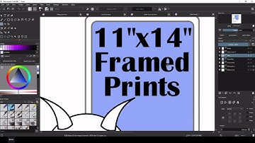 Krita Timelapse - Frame Print Icon