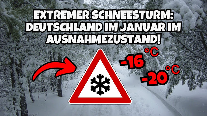 Möglicher Schneesturm: Droht Deutschland Ein Winterchaos?