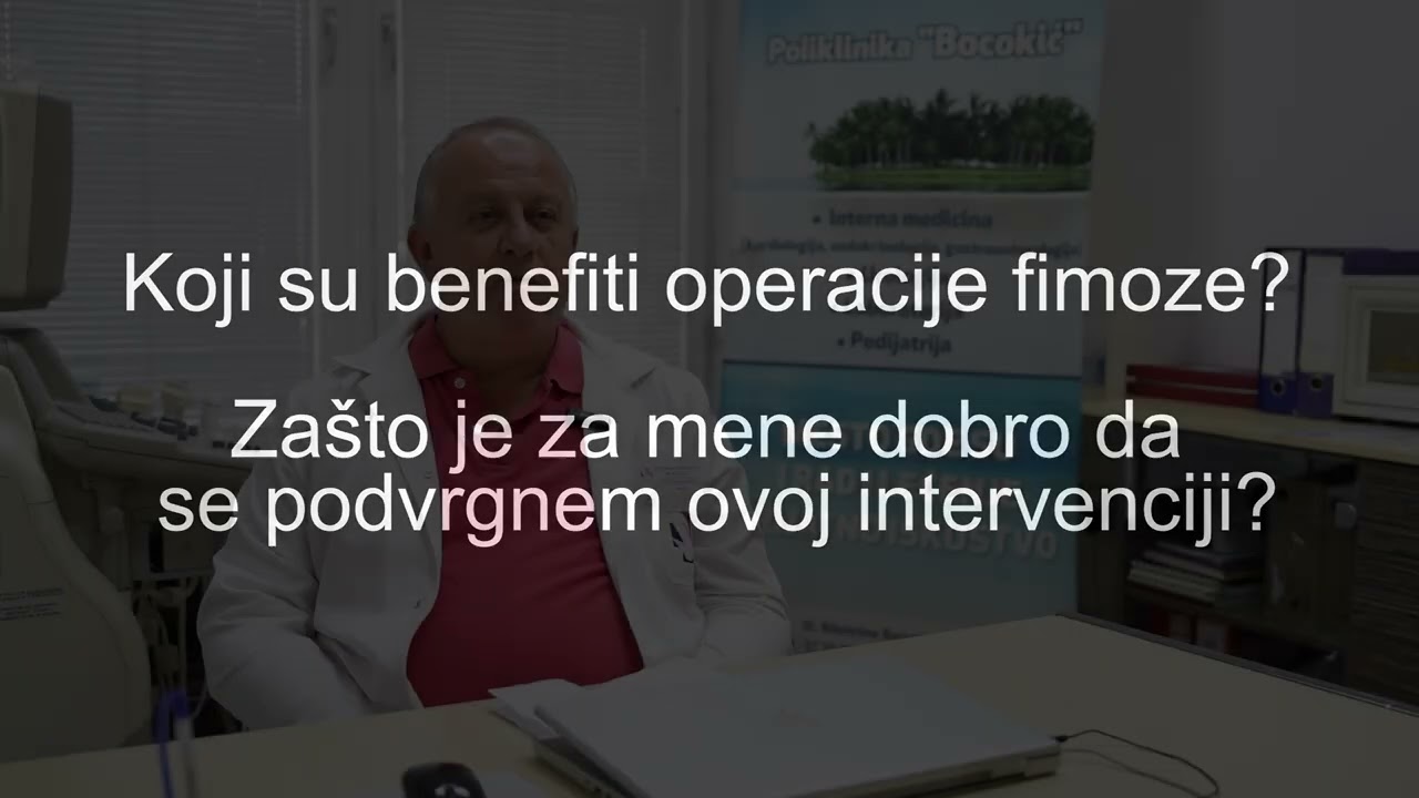 Dr Goran Luković, urolog, tema: operacija fimoze, obrezivanje