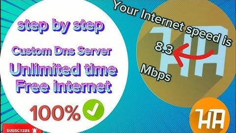 Ha tunnel plus Step by step guide learn how to setup custom dns server to unlimited time internet