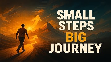Small Steps, Big Journey — A Powerful Motivational Speech