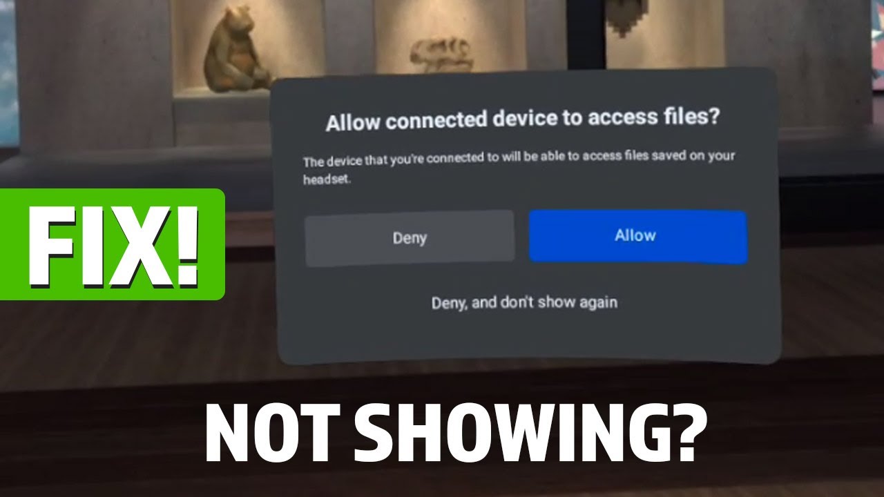 Oculus quest 2 not showing up in file explorer