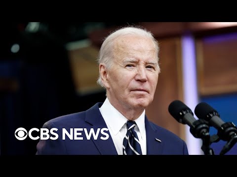 Approval for Bidens handling of Israel-Hamas war hits new low in CBS News poll