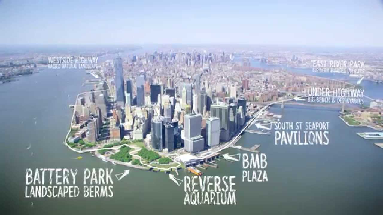 The Dryline – BIG’s vision for New York City - YouTube