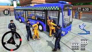 City Police Bus Drive Jail Prisoner Escape Transport - Android Gameplay screenshot 5