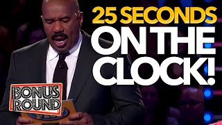 NERVOUS TIMES! Brutal Fast Money Rounds With Steve Harvey On Family Feud