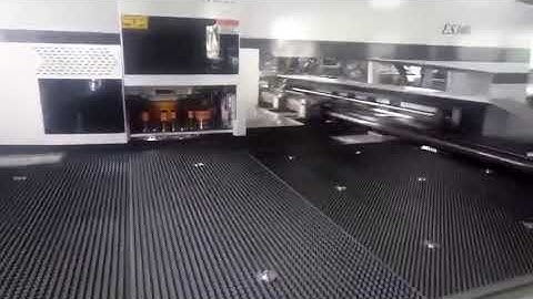 Servo drive CNC turret punching machine /CNC Servo Turret Punch Press ES300 from MYT company